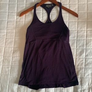 Athleta purple tank top size small.